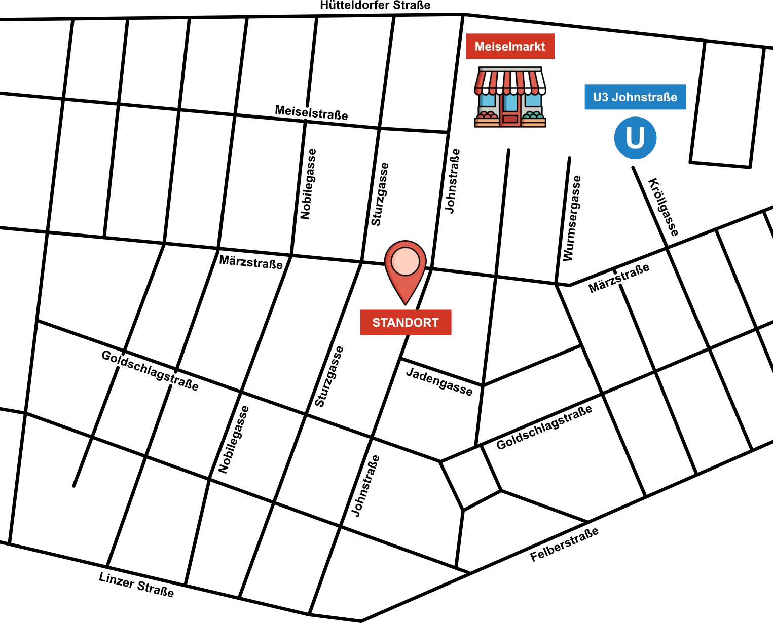 Plan Johnstraße 35/12 in 1150 Wien
